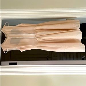 Nude color dress